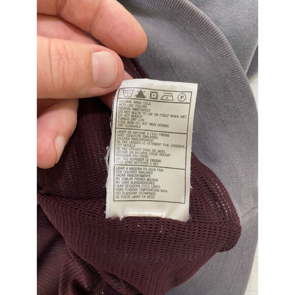 Jordan Men's Track Jacket Grey Velour Full Zip Long Sleeve Athletic Size XL - Picture 11 of 11